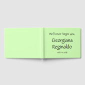 Elegant, Gepersonaliseerd begrafenis/Memorial Gues Gastenboek (Volledig)