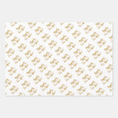 Elegant Gepersonaliseerd bruiloft bruid bruidegom  Inpakpapier Vel (Voorkant)