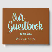 Elegant, Gepersonaliseerd gastenboek (Voorkant)