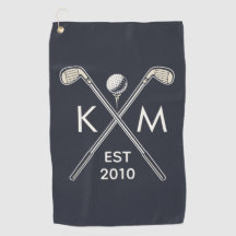 Elegant gepersonaliseerd golfclub monogram ontwerp