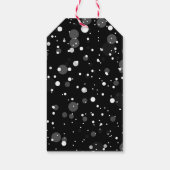 Elegant gepersonaliseerd Holly Gift Label Cadeaulabel (Achterkant)