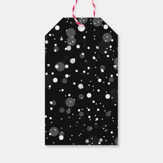 Elegant gepersonaliseerd Holly Gift Label Cadeaulabel (Achterkant)