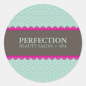 ELEGANT GEPERSONALISEERD LABEL :: perfectie 10B (Voorkant)