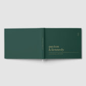 Elegant gepersonaliseerd met naam bruiloft recepti gastenboek (Volledig)