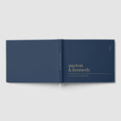 Elegant gepersonaliseerd met naam bruiloft recepti gastenboek (Volledig)