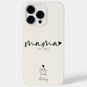 Elegant gepersonaliseerd Moederdag cadeau Case-Mate iPhone Case (Achterkant)