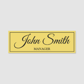  Elegant & gepersonaliseerd Naamplaatje