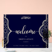 Elegant gepersonaliseerd Nikkah acryl bord (Huwelijk)