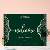 Elegant gepersonaliseerd Nikkah acryl teken Acryl Bord (Huwelijk)