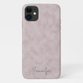 Elegant, gepersonaliseerd Roos, kleurenperkament Case-Mate iPhone Case (Achterkant)