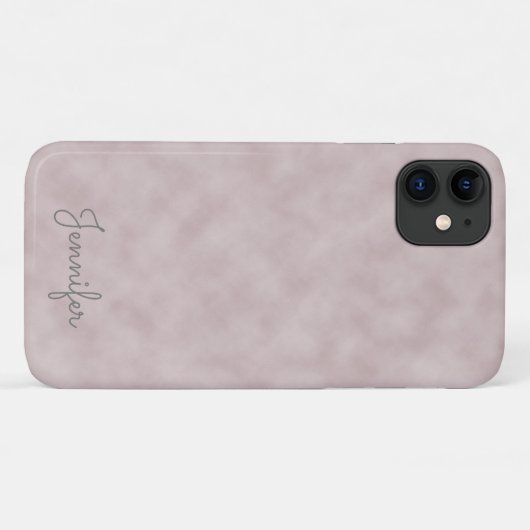 Elegant, gepersonaliseerd Roos, kleurenperkament Case-Mate iPhone Case (Achterkant (horizontaal))