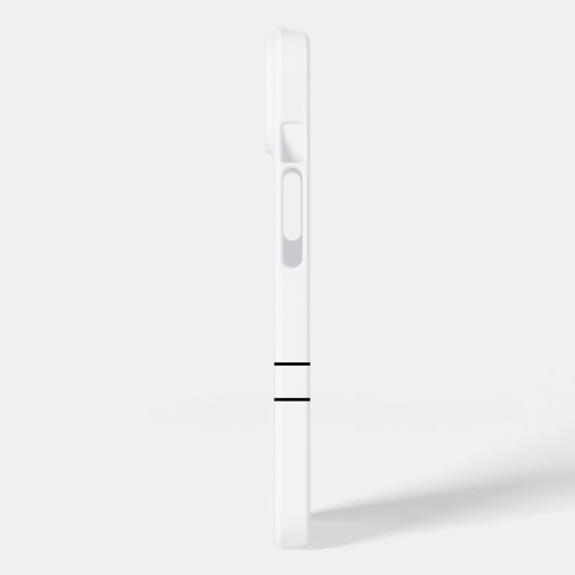 Elegant Gepersonaliseerde Monogrammen Douane Naam Case-Mate iPhone Case (Achterkant / Links)