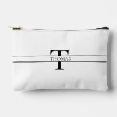 Elegant Gepersonaliseerde Monogrammen Douane Naam Etui (Voorkant)