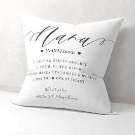 Elegant gepersonaliseerde Nana Definition Keepomwi Kussen
