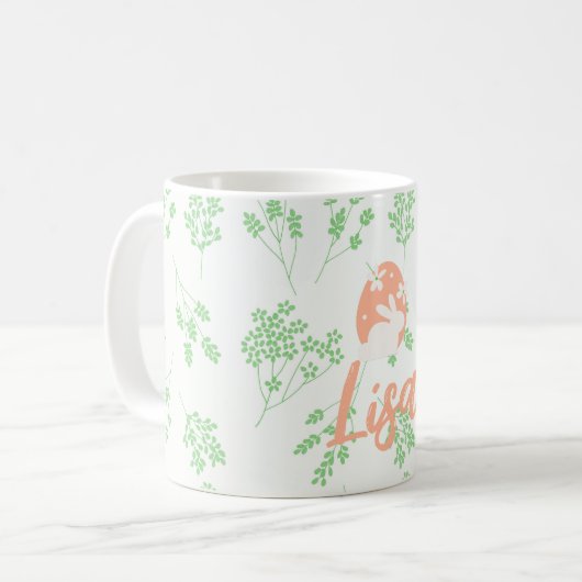 Elegant gepersonaliseerde Pasen Mok voor Moeders (Voorkant links)