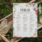 Elegant geperst bloemig Vrijgezellenfeesten portem