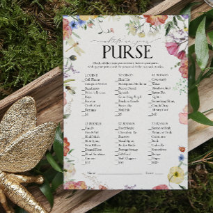 Elegant geperst bloemig Vrijgezellenfeesten portem