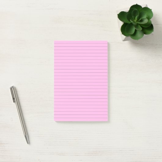 Elegant geraffineerd roze artikel post-it® notes (Kantoor)
