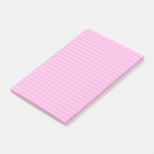 Elegant geraffineerd roze artikel post-it® notes (Schuin)