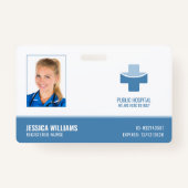 Elegant geregistreerde verpleegkundige RN medisch  Badge (Voorkant)