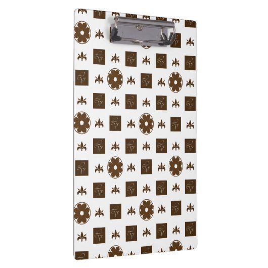 Elegant geruit ontwerp klembord (Rechts)