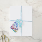 Elegant geschenk label ontwerp cadeaulabel (Met Touw)