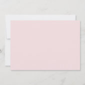 Elegant geschilderde rode kersen monogram notitiekaartje (Achterkant)