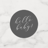 Elegant Geslacht Neutraal Baby shower Confetti (Kleine voorkant)
