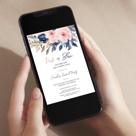 Elegant geslacht onthullen kaart