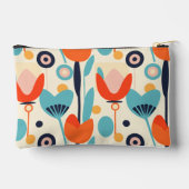 Elegant gesophisticeerd modern bloemenpatroon etui (Achterkant)