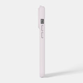 Elegant Gestapeld Mama Script Bloem Roze Pioenroos iPhone Hoesje (Linkerkant)