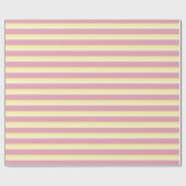 Elegant gestreept pastel inpakpapier (Vlak)