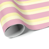 Elegant gestreept pastel inpakpapier (Rol Hoek)