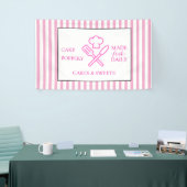 Elegant gestreept spandoek (Beurs)