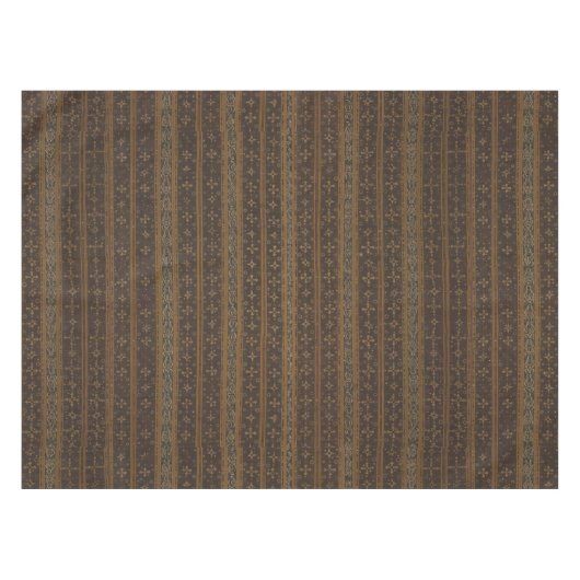 Elegant gestreepte batik tafelkleed (Voorkant (Horizontaal))