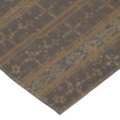 Elegant gestreepte batik tafelkleed (Gekanteld)