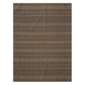 Elegant gestreepte batik tafelkleed (Voorkant)