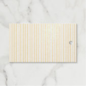 elegant gestreepte cadeaulabels (Voorkant (horizontaal))