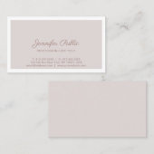 Elegant  gestroomlijnde kleurenmonitor visitekaartje (Voorkant / Achterkant)