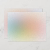 Elegant getextureerd uiterlijk Abstract kleurig bl Notitiekaartje (Voorkant / Achterkant)