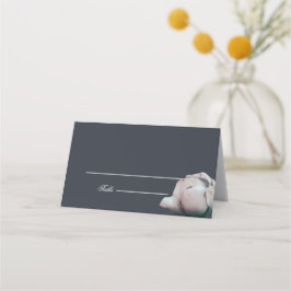 Elegant gevouwen plaatskaartje