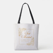 Elegant gewoon huwelijk | Canvas tas (Achterkant)
