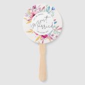 Elegant gewoon huwelijk | Handventilatoren Handwaaier