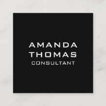 Elegant gewoon modern, minimalistisch zwart Profes