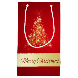 Elegant Ggloed Merry kerstboom Klein Cadeauzakje