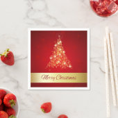 Elegant Ggloed Merry kerstboom Servetten (Insitu)