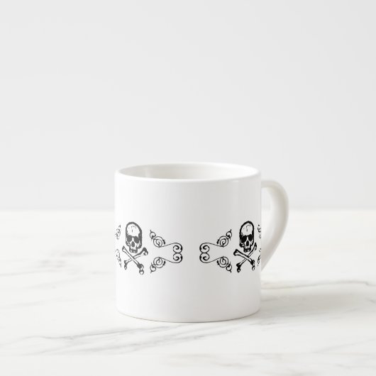 Elegant gif Gothic Tea set Espresso Kop (Voorkant rechts)