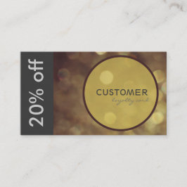 Elegant Gift of Discount Card Klantenkaartje