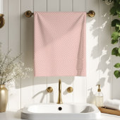 Elegant Gift Towel Rose Gold Plaid for Women Bad Handdoek