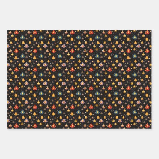 Elegant Gift Wrap Sheets Inpakpapier Vel (Voorkant 3)